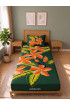 Hand Painted Rayon Bedsheet Set Single Size